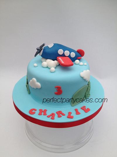 Aeroplane  - Cake by Perfect Party Cakes (Sharon Ward)