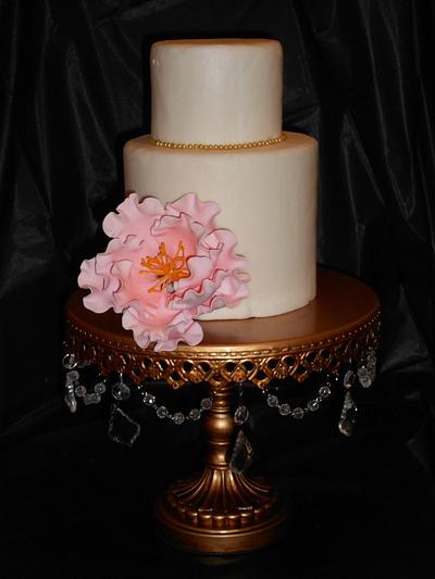 TIny wedding - Cake by Angelica (Angie) Zamora 