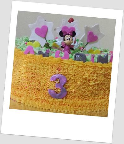 Two in one - Ariel and Mini Cartoon craze B'day girls! - Cake by THE COLOMBO CAKE COMPANY
