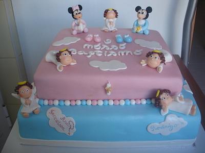 Baptism cake - Cake by Vera Santos
