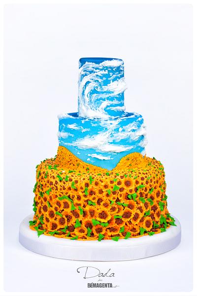 Sunflower  - Cake by Daniela Segantini