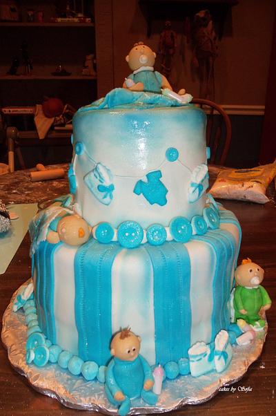 it's a boy  - Cake by Sugar My World