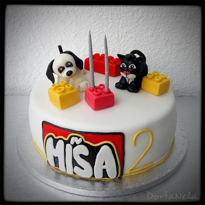 LEGO DUPLO -  Dog and Cat - Cake by DortaNela