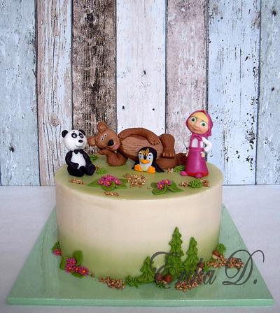 masha and bear - Cake by Derika