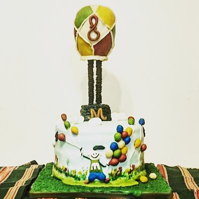 BALLOONING CAKE - Cake by Lady D