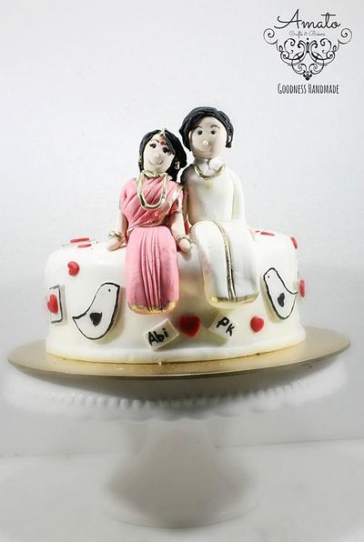 Quirky love  - Cake by Amato