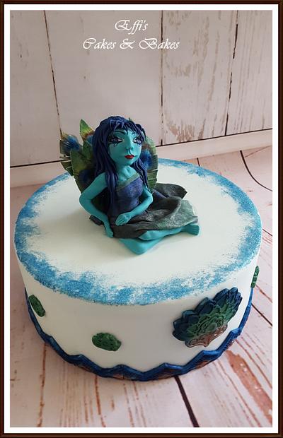 Tyra the Peacock Lady  - Cake by Effi's Cakes & Bakes 