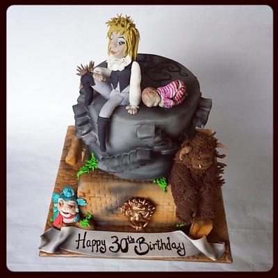 labyrinth  the movie cake  - Cake by The cake shop at highland reserve