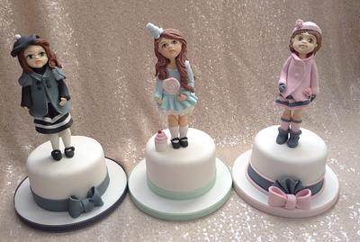 3 little Girls - Cake by onceuponatimecakes