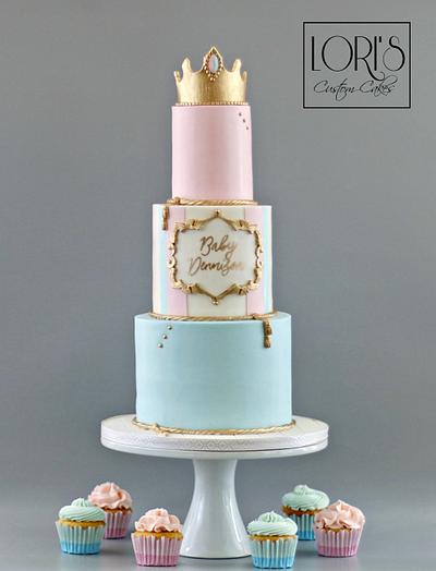 Baby shower cakes  - Cake by Lori Mahoney (Lori's Custom Cakes) 