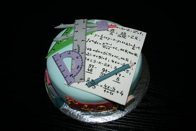 Some Maths :D - Cake by Rozy