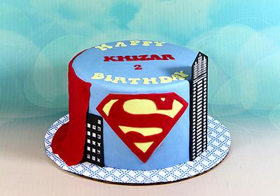 Superman cake  - Cake by soods