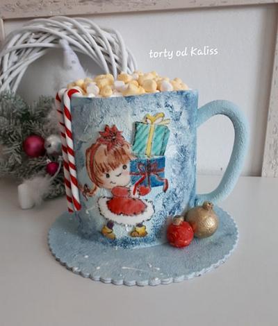Christmas cup - Cake by Kaliss