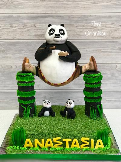 Kung fu panda  - Cake by Eleni Orfanidou 