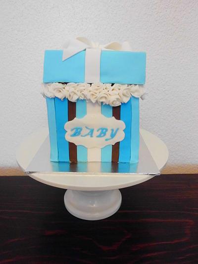 Baby Shower Gift Box - Cake by Michelle