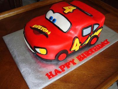 Lightning McQueen Cake - Cake by naughtyandnicecakes