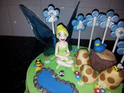 Tinkerbell - Cake by Christie Storey 