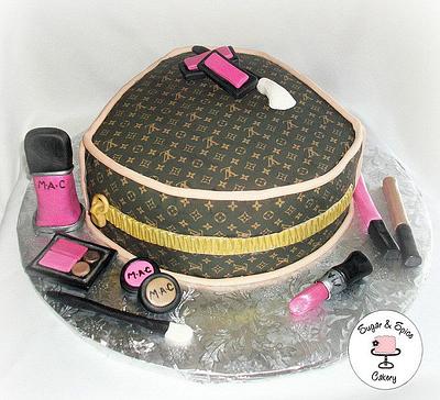 Louis Vuitton Make Up Bag - Cake by Mandy