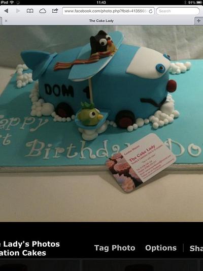 Fly away cake  - Cake by Louise Hayes