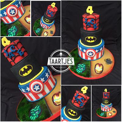 Marvel Avengers - Cake by Taartjes Toko 