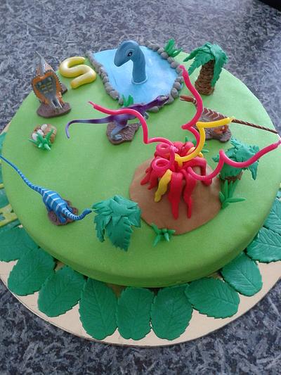 Dinossaur - Cake by Vera Santos