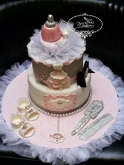 A pretty cake for a pretty girl ! - Cake by Fées Maison (AHMADI)