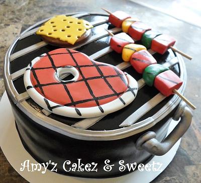 BBQ cake - Cake by Amy'z Cakez & Sweetz