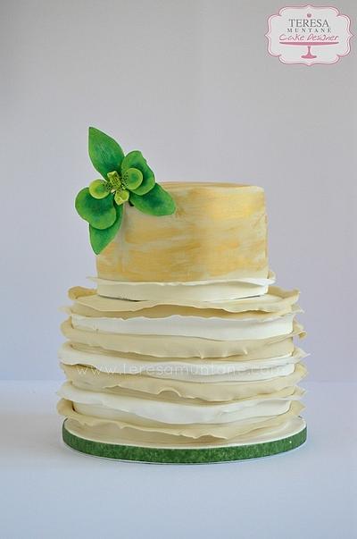 Orchid Cake - Cake by Teresa Muntané