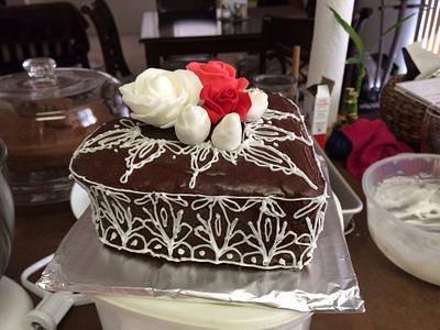 Valentine cake - Cake by Mariajay
