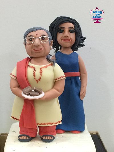 Look alike figurine toppers - Cake by Icing on Cake