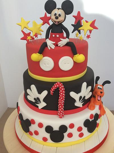 Mickey Mouse  - Cake by Cinta Barrera
