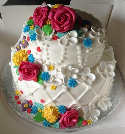 Alice 2 Tier Cake - Cake by Milika Laveist