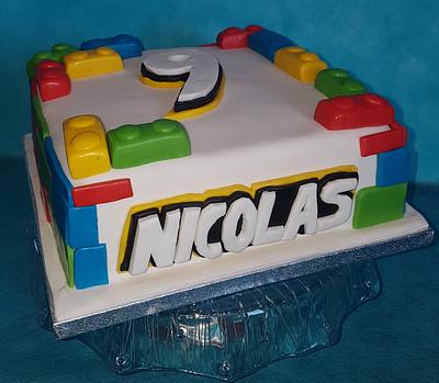 Lego cake - Cake by lameladiAurora 