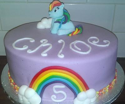 My little pony cake - Cake by Little monsters Bakery