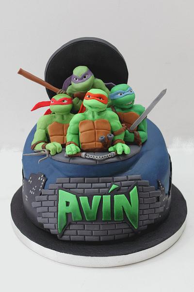Ninja Turtle Cake - Cake by Artym 