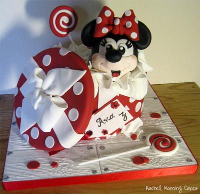 Minnie Mouse Cake - Cake by Rachel Manning Cakes