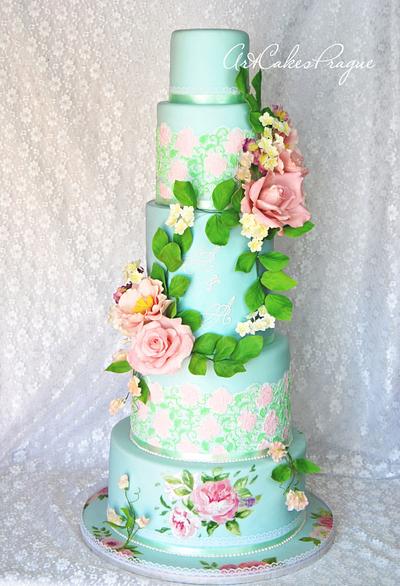 Let your love bloom and blossom like a garden! - Cake by Art Cakes Prague