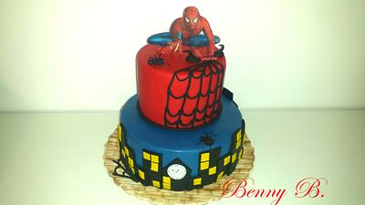 Spiderman birthday cake - Cake by Benny's cakes