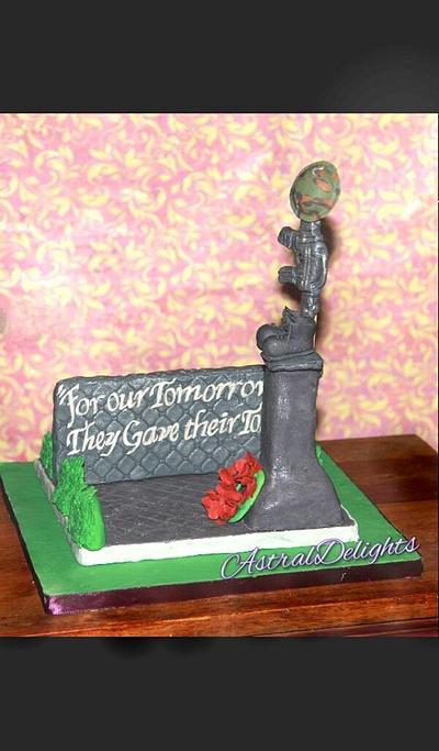 InTheirHonor: A Memorial Day Sugar Collaboration - Cake by Sonal Soni
