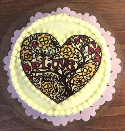 For my Valentine - Cake by My Sweet World_Elena