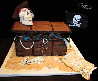 Cake pirate treasure - Cake by Tatyana Cakes