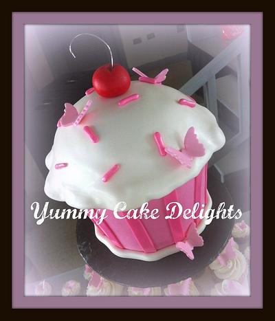 Butterfly Cupcake Cake - Cake by Kathryn