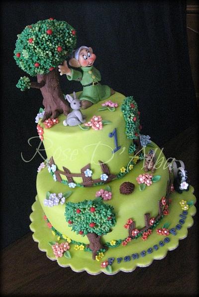 Dopey cake - Cake by Rose D' Alba cake designer