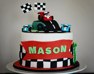 Racing Car Cake - Cake by Miriam