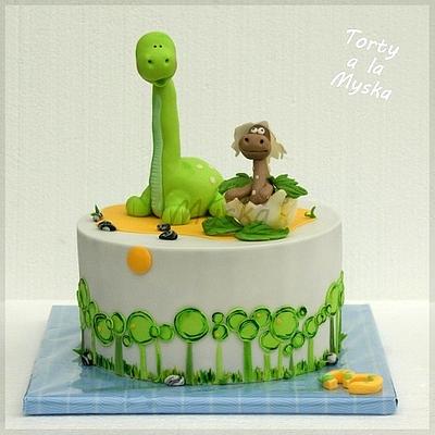 dinosaur friends  - Cake by Myska