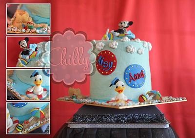 Mickey mouse and donald duck - Cake by Chilly