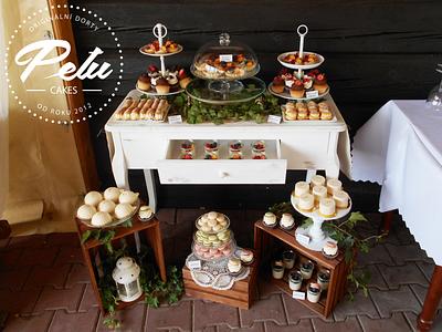 Natural Wedding Sweet Bar - Cake by Petra Krátká (Petu Cakes)