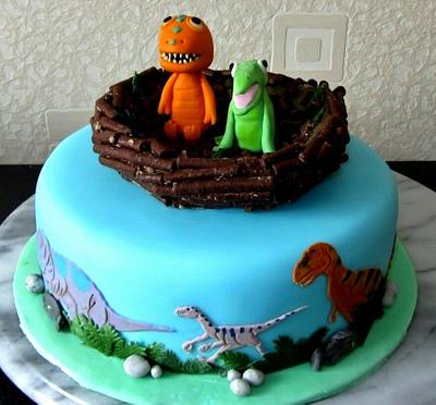 Dinosaur train cake - Cake by Lelly