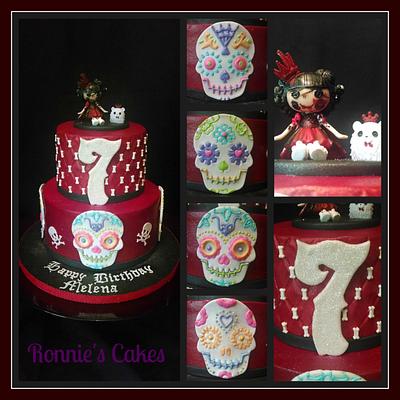 Day of the Dead cake - Cake by Rosalynne Rogers