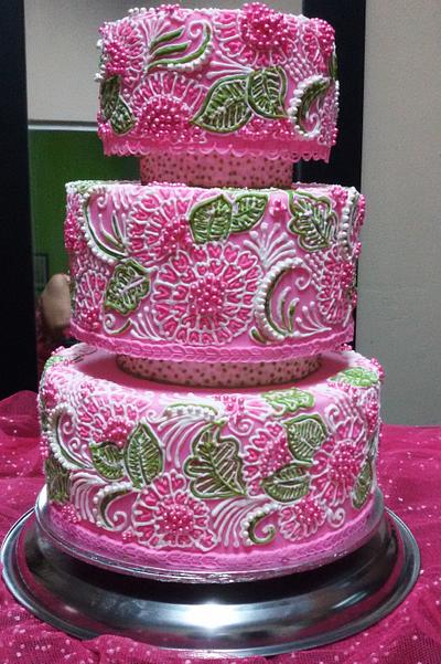 Stunning Pink. - Cake by Sato Seran